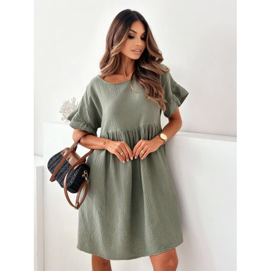 Damen Breezy A-Linie Mini Kleid R&B