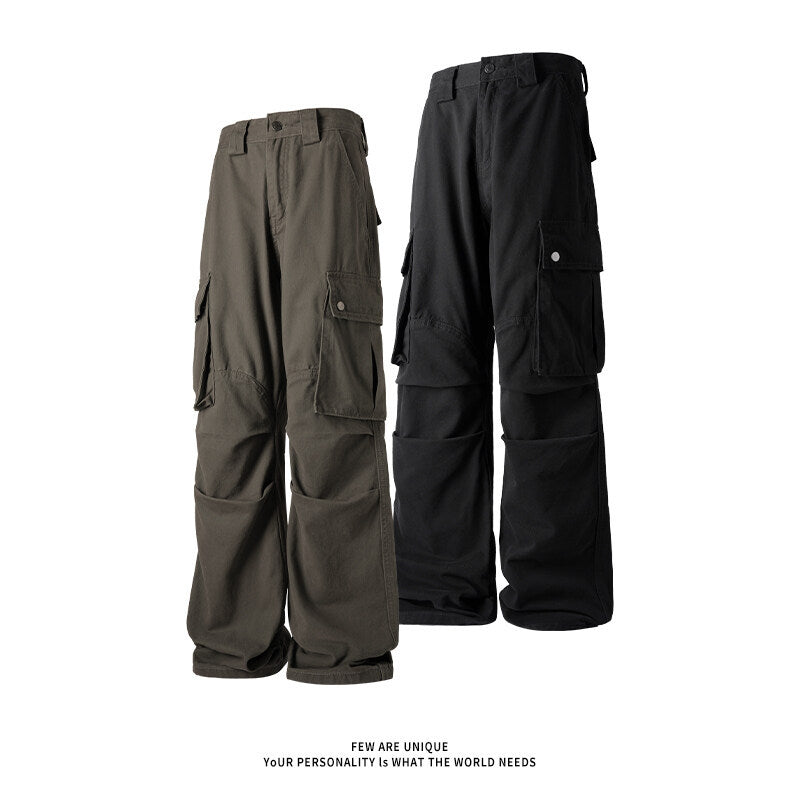 Herren Cargo-Hose mit seitlichen Taschen und bequemer Passform R&B