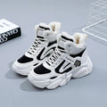 Damen modische Sneaker mit warmem Innenfutter und rutschfester Sohle R&B