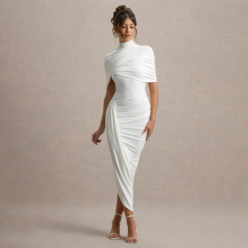 Damen Drapiertes Abendkleid R&B