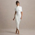 Damen Drapiertes Abendkleid R&B