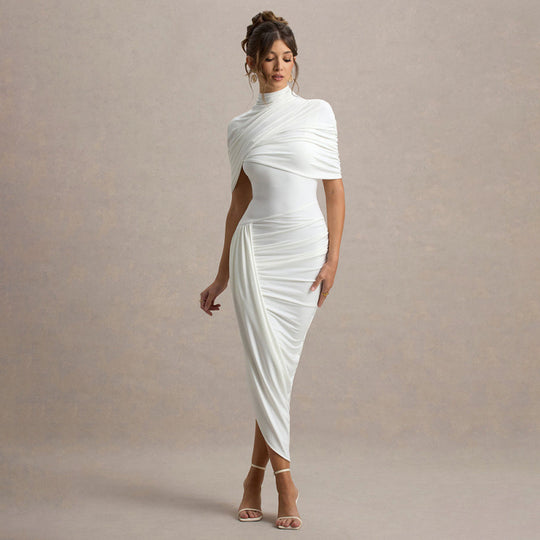 Damen Drapiertes Abendkleid R&B