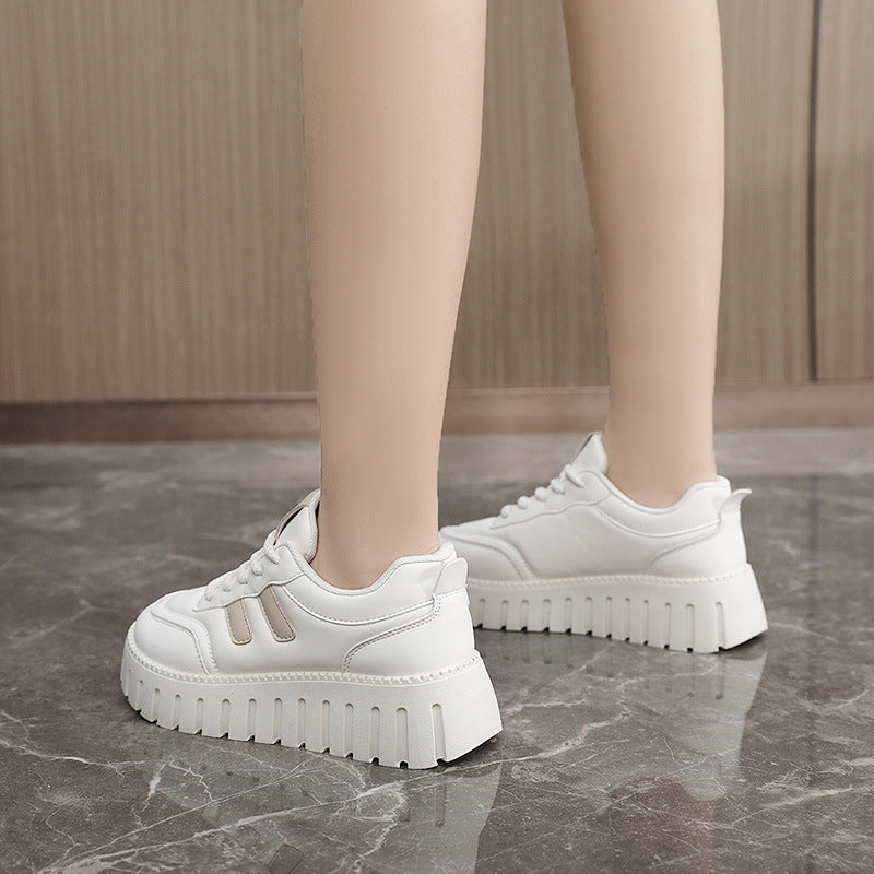 Damen Chunky Sneakers mit rutschfester Laufsohle und gepolstertem Innenfutter R&B