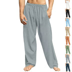 Herren bequeme Freizeit-Hose mit elastischem Bund und seitlichen Eingrifftaschen R&B