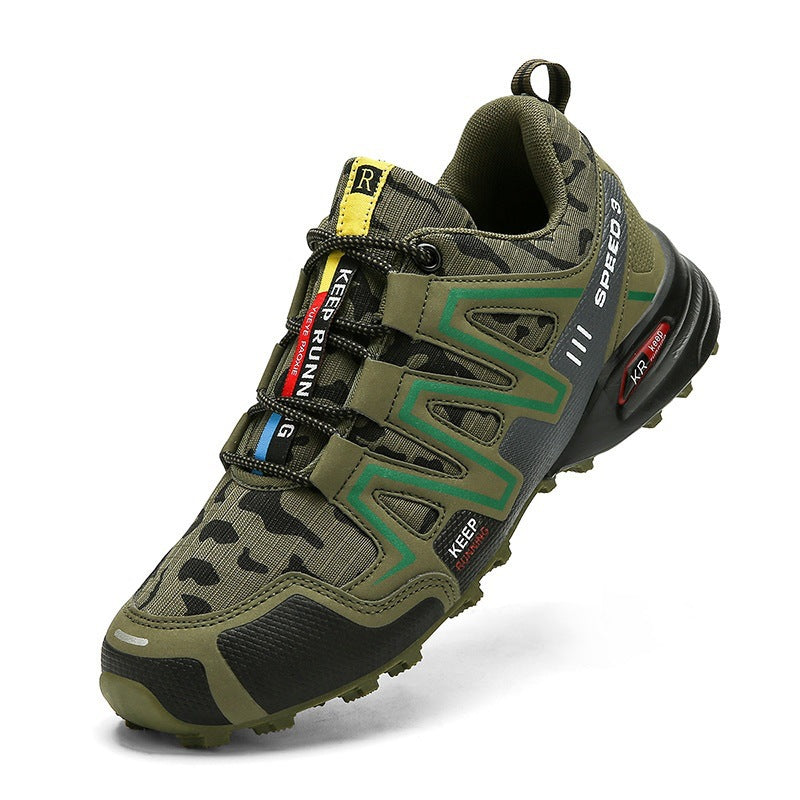 Damen robuste Trail-Laufschuhe mit atmungsaktivem Obermaterial und rutschfester Sohle R&B