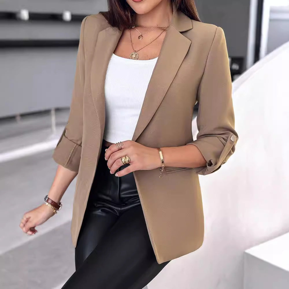 Damen Eleganter Blazer mit modischem Schnitt und praktischen Details R&B