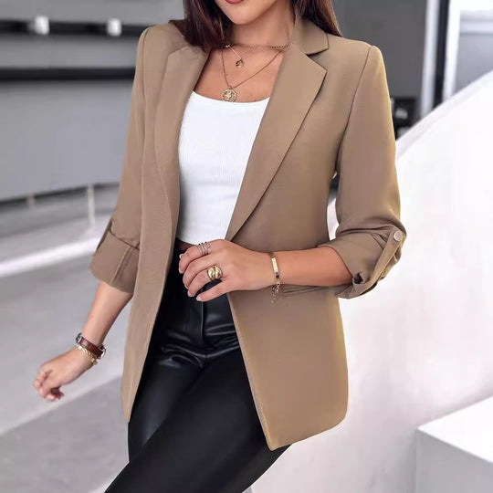 Damen Eleganter Blazer mit modischem Schnitt und praktischen Details R&B