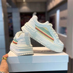 Damen Bequeme Chunky Sneakers mit gepolsterter Sohle und sportlichem Design R&B