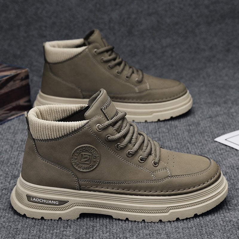 Damen Hohe Sneaker mit gepolsterter Knöchelpartie und rutschfester Sohle R&B
