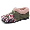 Damen Kuschelige Hausschuhe mit floralem Design R&B