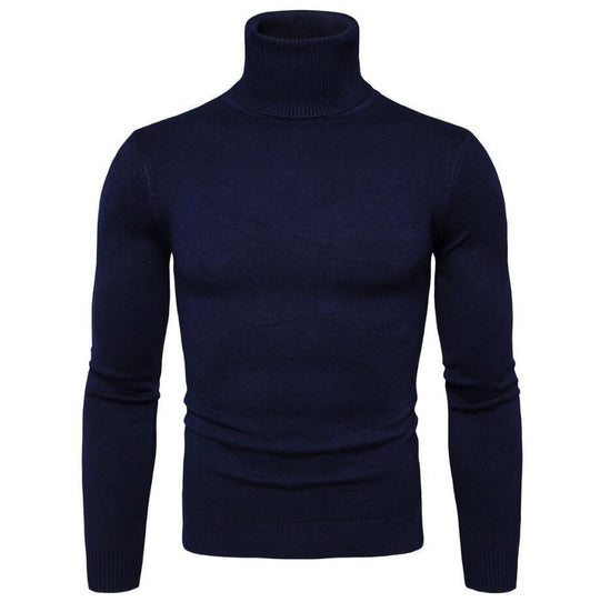 Herren Rollkragenpullover aus feiner Strickware R&B