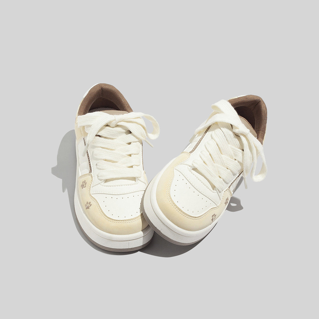 Damen Sneaker mit niedlichen Tierapplikationen und gepolsterter Innensohle R&B