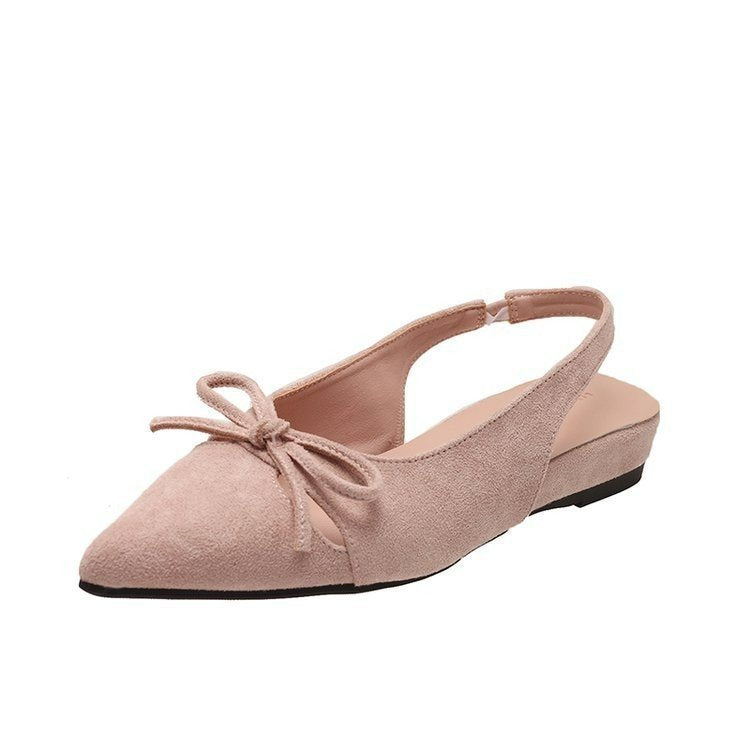 Damen elegante Slipper mit dekorativem Schlaufenakzent und komfortabler Sohle R&B