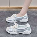 Damen Sneakers mit glanzvollem Obermaterial und atmungsaktivem Innenfutter