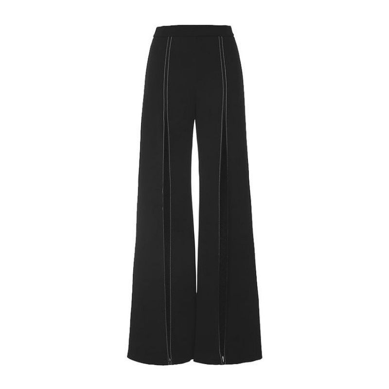 Damen Badeanzug-Set mit figurformendem Schnitt und eleganten Palazzohosen R&B