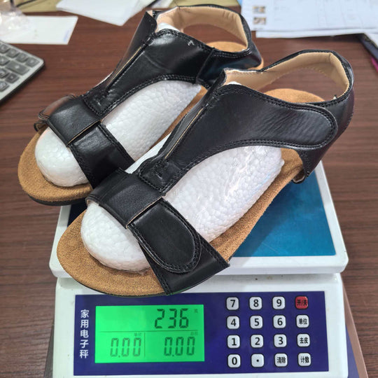 Damen Komfortable Zehensandalen mit verstellbaren Riemen R&B
