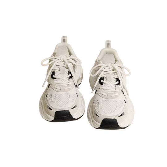 Damen Sportliche Lauf-Sneaker mit atmungsaktiver Oberflächenstruktur und bequemer Dämpfung R&B