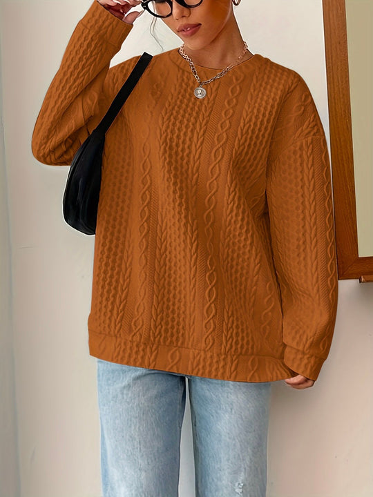 Damen Grobstrickpullover R&B