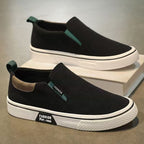 Damen Bequeme Slip-On Sneaker mit elastischen Einsätzen und rutschfester Sohle R&B