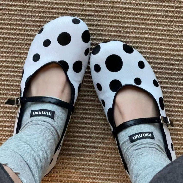 Damen Ballerinas mit modischer Schleifenverzierung und atmungsaktivem Material R&B