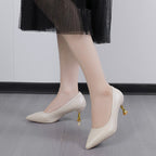 Damen Elegante Pumps mit einzigartigem Absatzdesign R&B