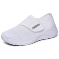 Damen Atmungsaktive Slip-On Sneakers mit Klettverschluss