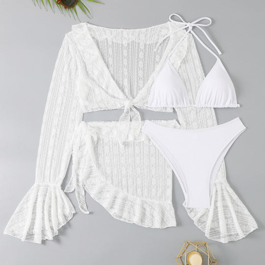 Damen Bikiniset mit schickem Cover-Up R&B