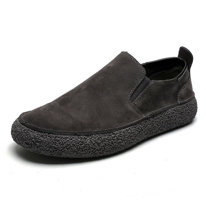 Herren Bequeme Wildlederslipper R&B