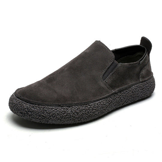 Herren Bequeme Wildlederslipper R&B