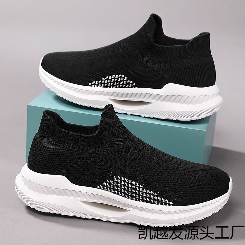 Damen Atmungsaktive Strick-Sneaker mit rutschfester Sohle R&B