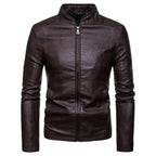 Herren Lederjacke modern geschnitten