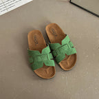 Damen Clogs mit geflochtenem Design und anatomisch geformtem Fußbett R&B