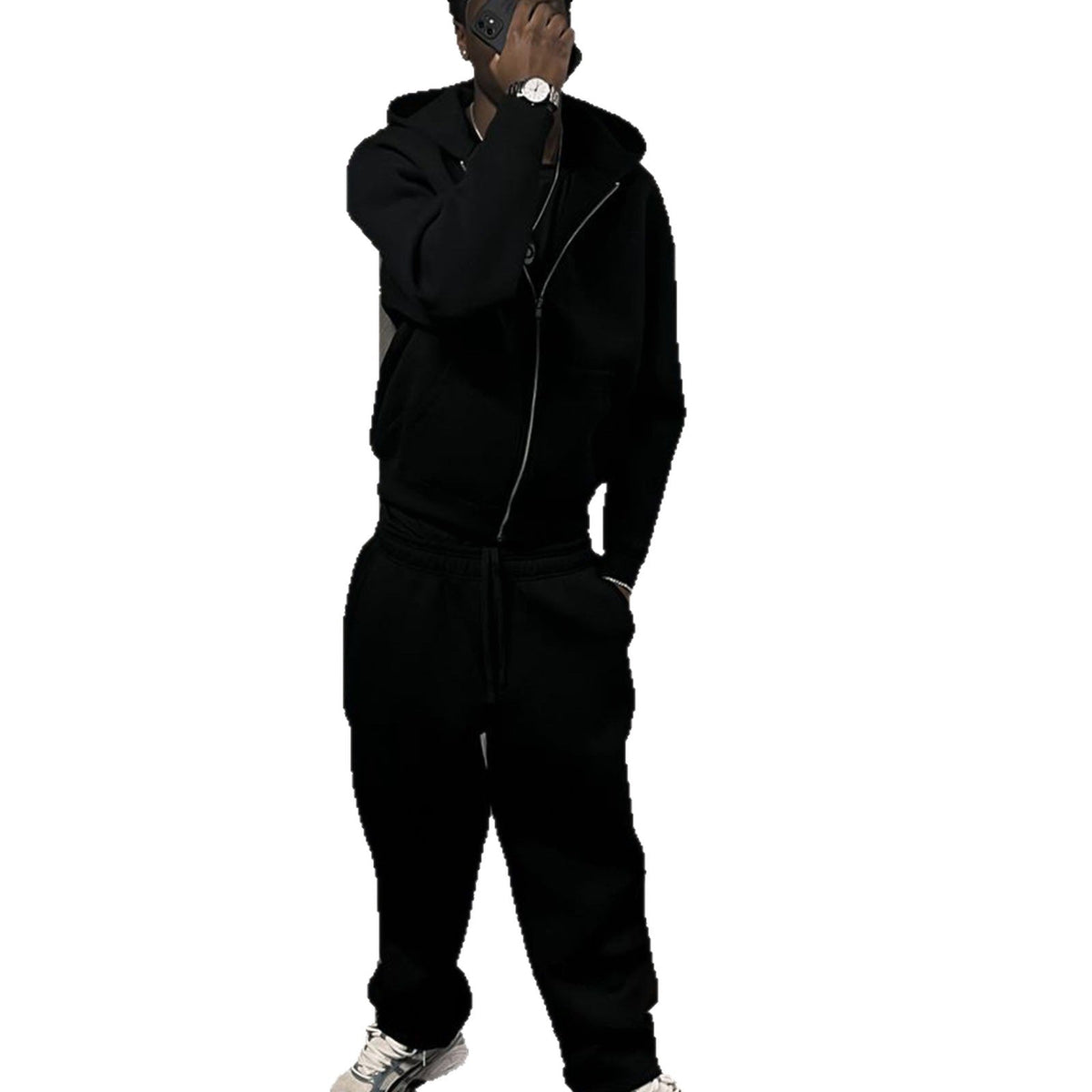 Herren nan Oversize Zip-Hoodie und Relaxed Sweatpants Set Redlich & Becker
