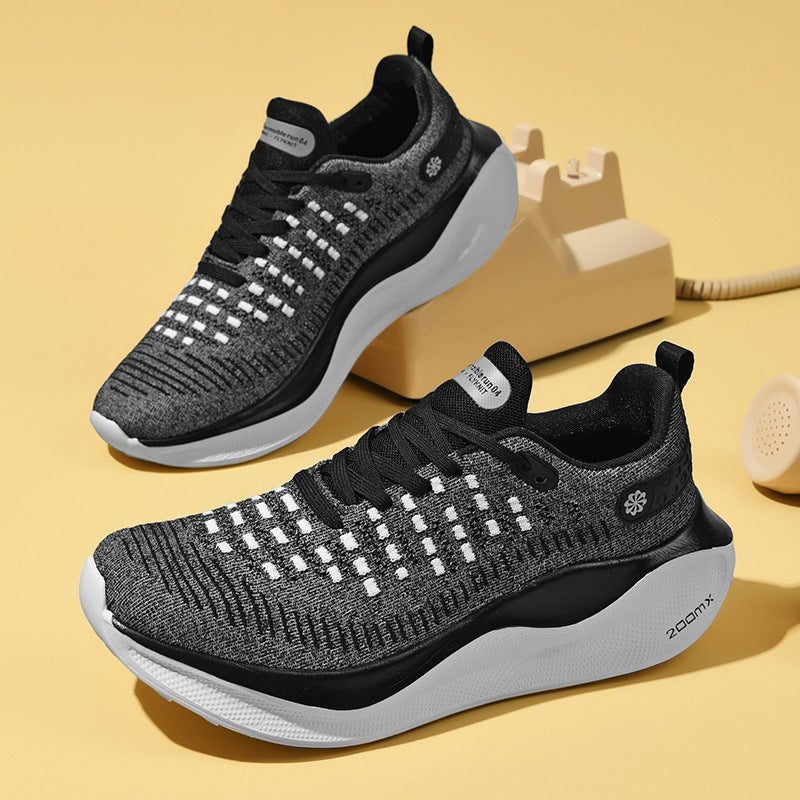 Damen Sportliche Laufschuhe mit atmungsaktiver Netzstruktur und innovativer Dämpfungstechnologie R&B