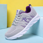 Damen Sportliche Laufschuhe mit atmungsaktiver Mesh-Struktur und federleichtem Dämpfungssystem R&B