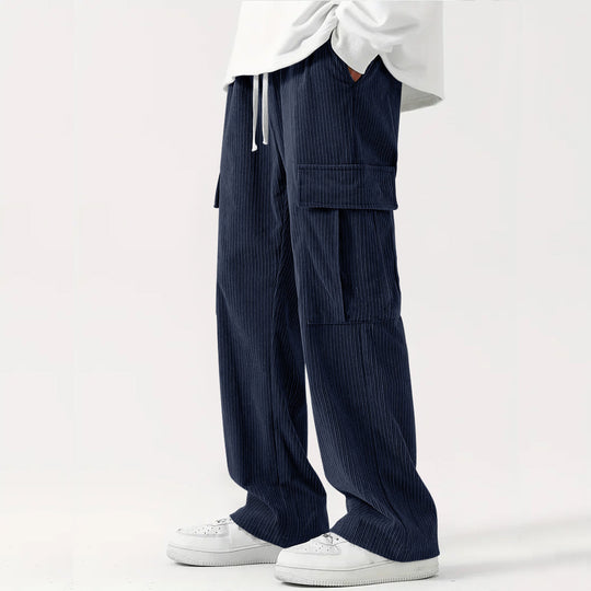 Herren Kord Cargo-Hose R&B