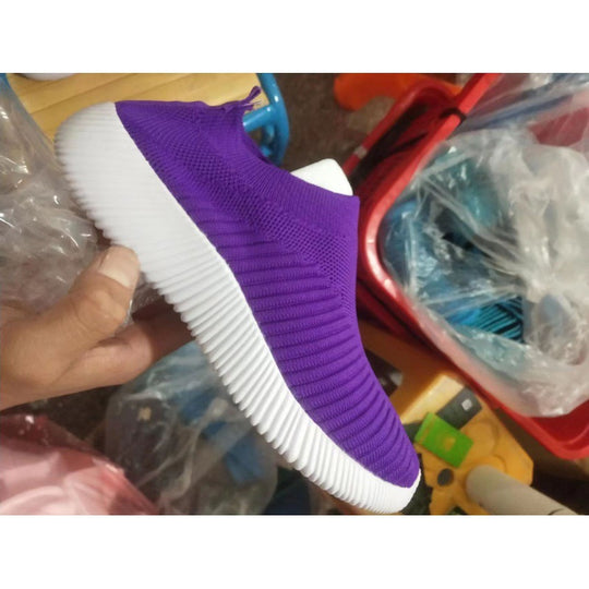 Damen Leichte und atmungsaktive Slip-On Sneakers mit flexiblem Sohlenprofil R&B