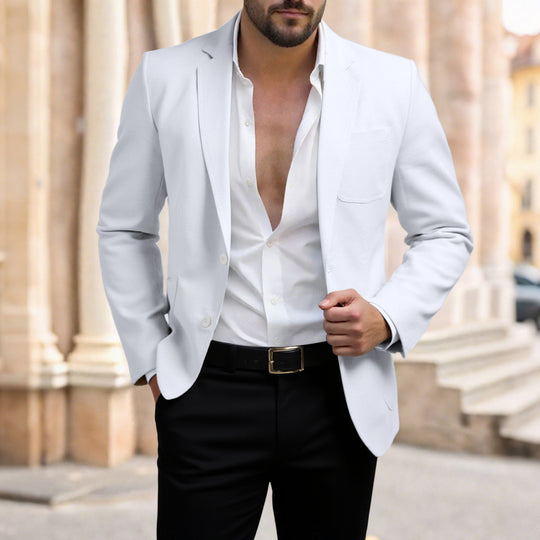 Herren eleganter Blazer mit modernem Schnitt R&B