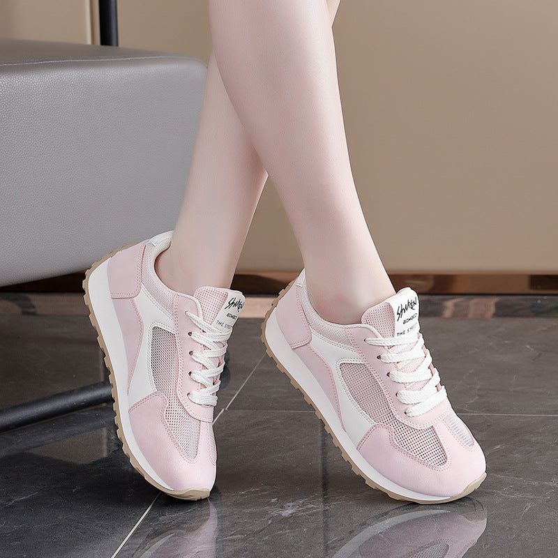 Damen Laufsneaker mit atmungsaktivem Mesh-Obermaterial und rutschfester Sohle R&B