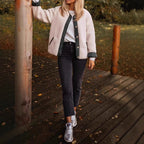 Damen Kuschelige und stylische Fleecejacke R&B