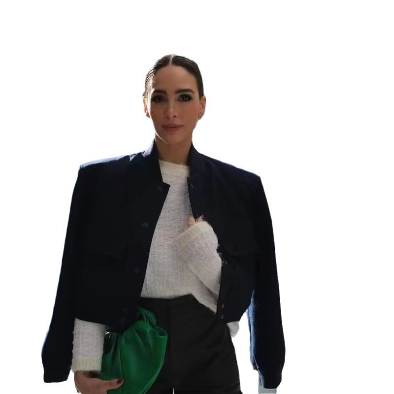 Damen modische Streetwear Jacke R&B