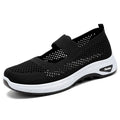 Damen Slip-On Freizeitschuhe mit atmungsaktivem Obermaterial und flexiblem Fußbett R&B