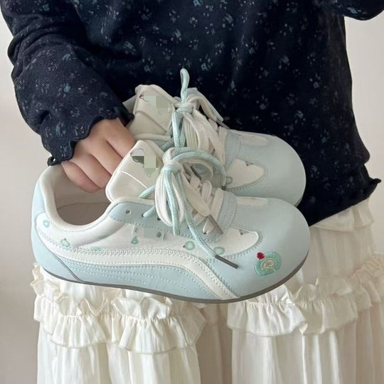 Damen Sportliche Turnschuhe mit verspieltem Bärenmotiv und atmungsaktiver Oberfläche R&B