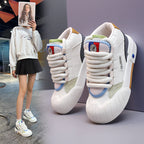 Damen Sportliche Sneaker mit atmungsaktiver Obermaterialstruktur und rutschfester Sohle R&B