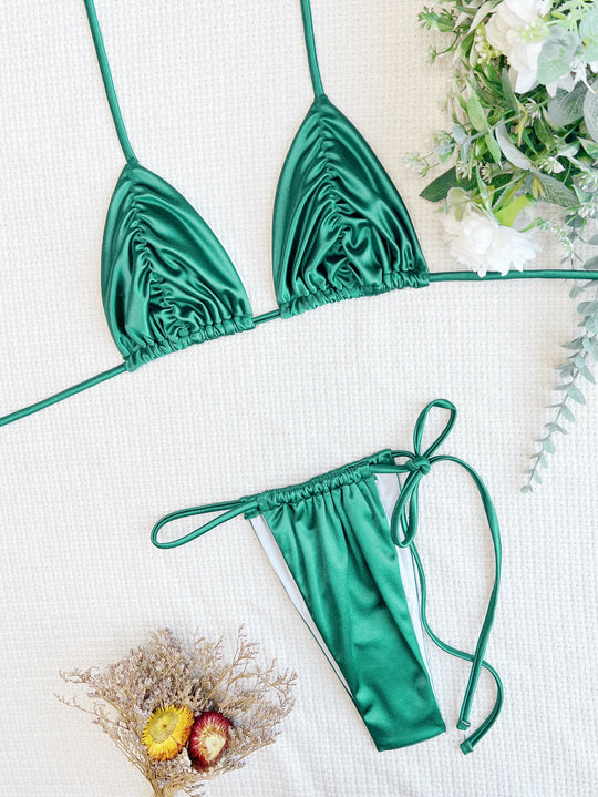 Damen Triangel-Bikini mit raffinierten Rüschen R&B