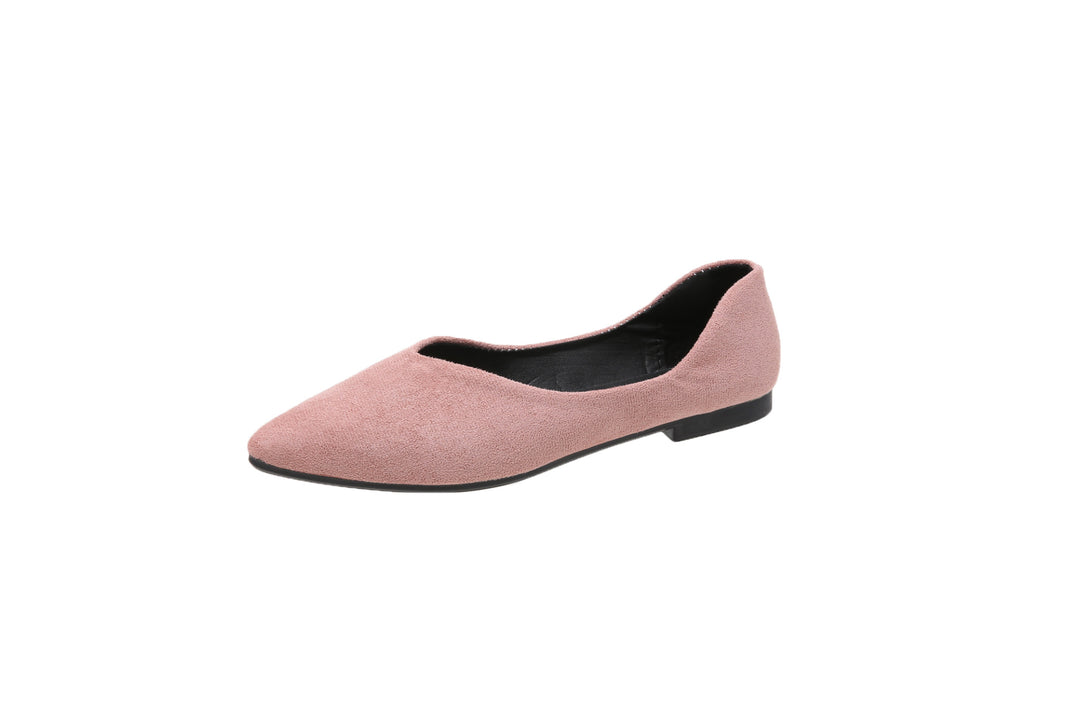 Damen Ballerinas im eleganten, minimalistischen Design mit spitzer Zehenpartie R&B