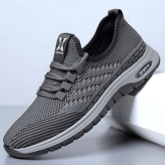 Damen Sportliche Sneaker mit atmungsaktivem Obermaterial und flexibler Laufsohle R&B