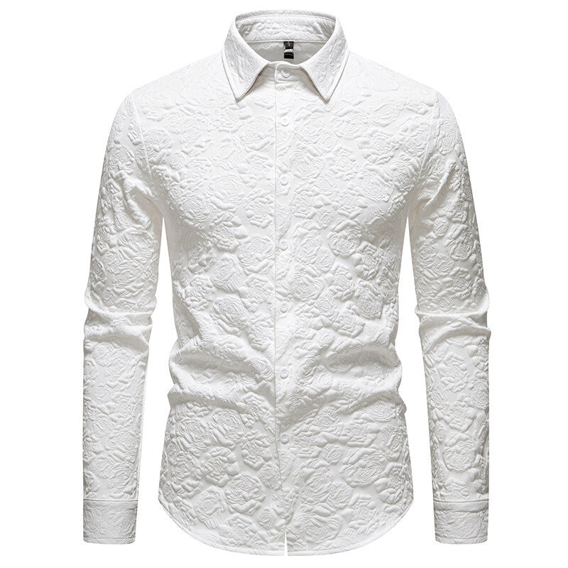 Herren Hemd mit strukturiertem Design