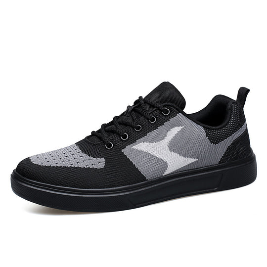 Damen Atmungsaktive Freizeit-Sneaker mit elastischen Schnürsenkeln R&B
