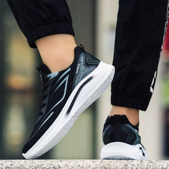 Damen Sportliche Laufschuhe mit atmungsaktiver Oberflächenstruktur und flexibler Sohle R&B